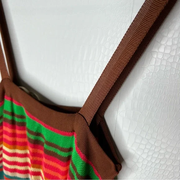 MISSONI Striped Knit Maxi Dress